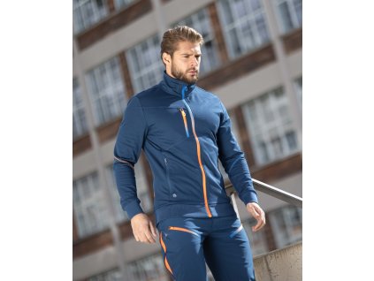 Mikina ARDON®CREATRON® modrá neon (Velikost S, Barva modré odstíny)