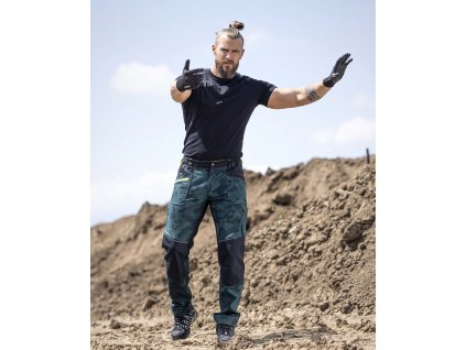 Kalhoty ARDON®CREATRON®Camo zelená (Velikost 46, Barva zelené odstíny)