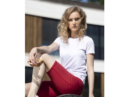 Dámské biker shorts ARDON®ALBADEW karmínová (Velikost XS, Barva červené odstíny)