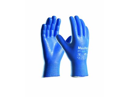 ATG® máčené rukavice MaxiDex® 19-007 (Velikost 06, Barva modré odstíny)
