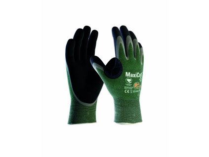 ATG® protiřezné rukavice MaxiCut® Oil™ 34-304 (Velikost 07, Barva zelené odstíny)