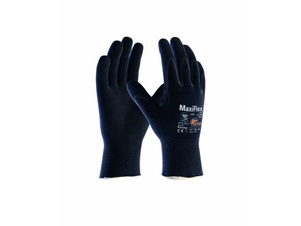 ATG® protiřezné rukavice MaxiFlex® CUT 34-1743 (Velikost 07, Barva černá)