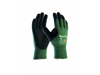 ATG® protiřezné rukavice MaxiCut® Oil™ 44-304 (Velikost 06, Barva zelené odstíny)