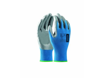 Máčené rukavice ARDON®NITRAX (Velikost 07, Barva modré odstíny)