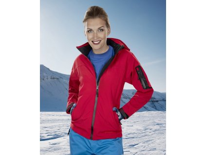 Dámská softshellová bunda ARDON®ANIMA červená (Velikost XS, Barva červené odstíny)
