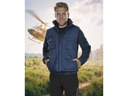 Vesta ARDON®TONY modrá (Velikost XS, Barva modré odstíny)