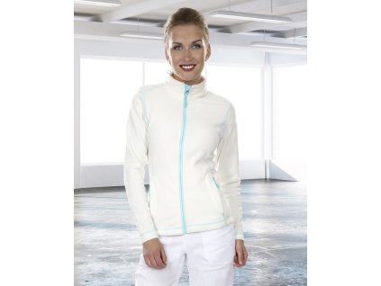 Dámská mikina fleece ARDON®YVONNE bílá (Velikost XS, Barva bílá)