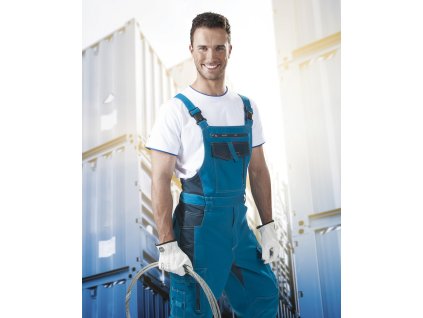 Kalhoty s laclem ARDON®VISION prodloužené modrá (Velikost S, Barva modré odstíny)