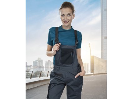 Dámské kalhoty s laclem ARDON®4TECH šedá (Velikost 36, Barva šedé odstíny)