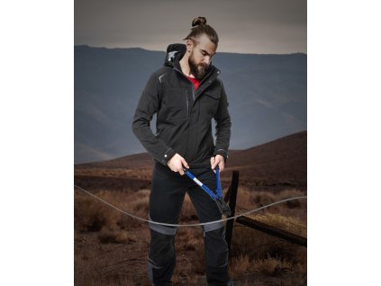 Bunda soft. ARDON®R8ED+ pánská, černá (Velikost S, Barva černá)