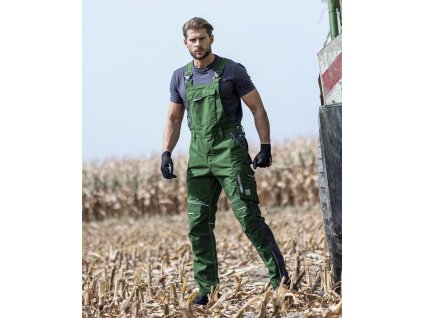 Kalhoty s laclem ARDON®URBAN+ zkrácené zelená (Velikost S, Barva zelené odstíny)