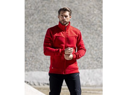 Mikina ARDON®M007 červená (Velikost S, Barva červené odstíny)