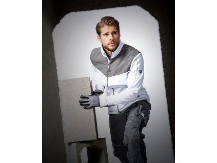 Mikina ARDON®SOFTFLEECE®COMBO bílá (Velikost S, Barva bílá)