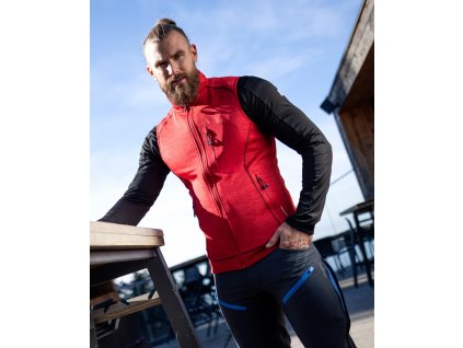 Vesta ARDON®BREEFFIDRY melange červená (Velikost S, Barva červené odstíny)