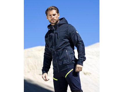 Mikina ARDON®3DBreathe modrá melange (Velikost S, Barva modré odstíny)