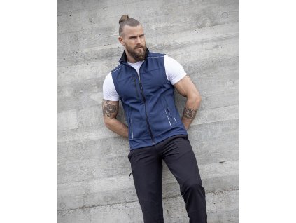 Softshellová vesta ARDON®VISION tmavě modrá (Velikost XS, Barva modré odstíny)