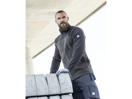 Mikina fleece ARDON®MICHAEL hnědá (Velikost S, Barva hnědé odstíny)