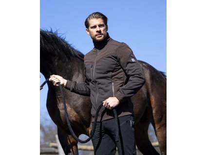 Bunda ARDON®HYBRID hnědá (Velikost S, Barva hnědé odstíny)