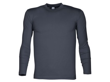 Tričko ARDON®CUBA s dlouhým rukávem antracitová (Velikost S, Barva šedé odstíny)