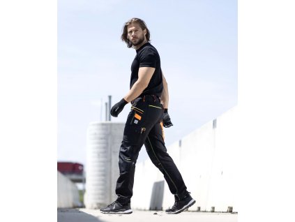 Kalhoty ARDON®CREATRON® černá neon (Velikost 46, Barva černá)