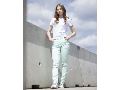 Dámské kalhoty ARDON®JASVENA mintová (Velikost 34, Barva zelené odstíny)