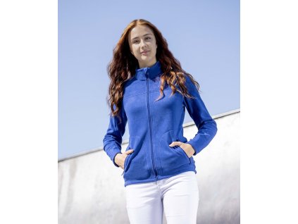 Dámská mikina fleece ARDON®JOFLEX středně modrá royal (Velikost XS, Barva modré odstíny)
