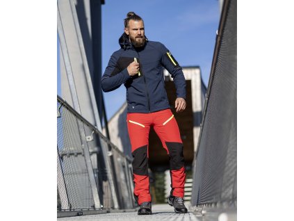 Softshellové kalhoty ARDON®CITYCONIC® červená (Velikost 46, Barva červené odstíny)