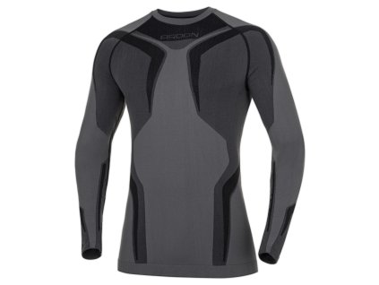 Funkční tričko s dlouhým rukávem ARDON®ATROCLIM tmavě šedá (Velikost S, Barva šedé odstíny)