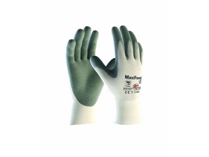 ATG® máčené rukavice MaxiFoam® XCL™ 34-600 (Velikost 06, Barva bílá)