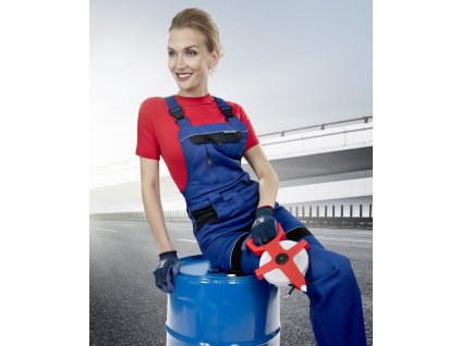 Dámské kalhoty s laclem ARDON®COOL TREND modrá (Velikost 34, Barva modré odstíny)