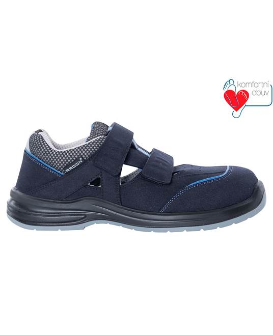 Bezpečnostní sandál ARDON®TANGERSAN S1 ESD Barva: Modrá, Velikost: 38