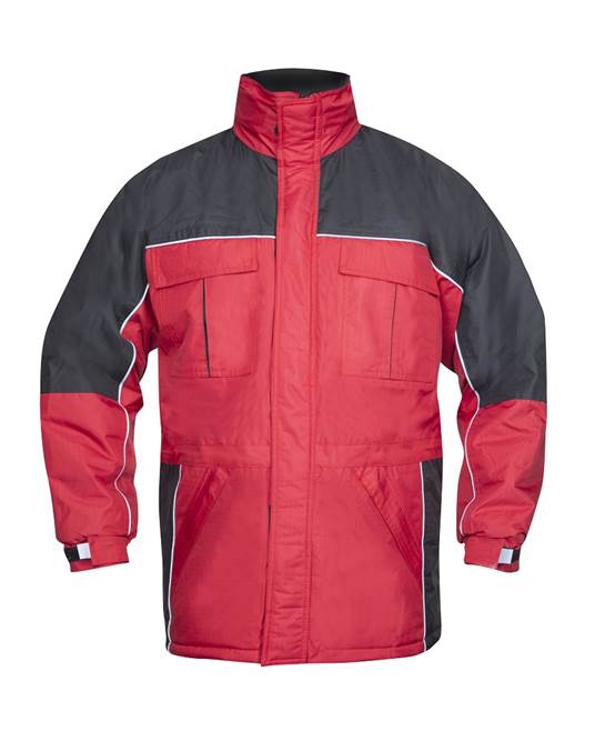 Zimní bunda ARDON®RIVER Barva: Červená, Velikost: 3XL