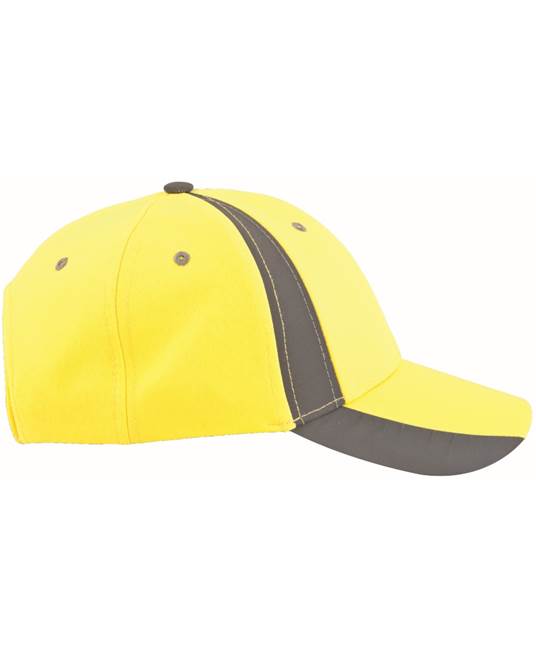 Baseballová čepice ARDON®TWINKLE s reflex. pruhy Barva: Žlutá