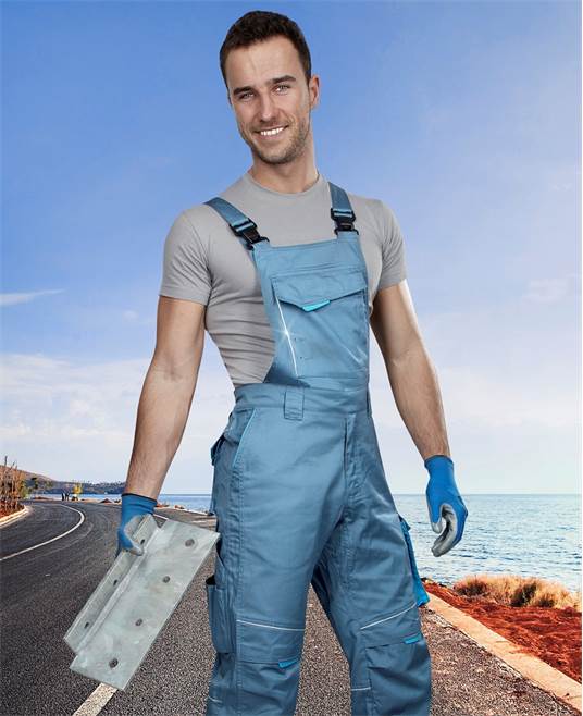 Kalhoty s laclem ARDON®SUMMER prodloužené Barva: Modrá, Velikost: XL