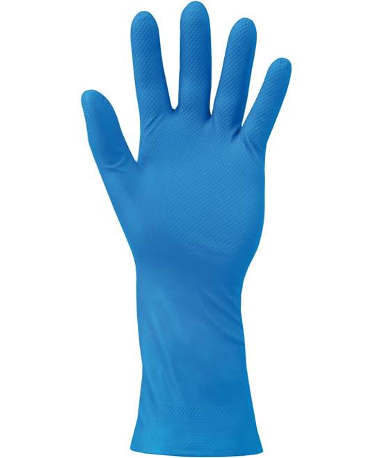 Rukavice do domácnosti SEMPERTIP 10/XL DOPRODEJ Barva: Modrá, Velikost: 10