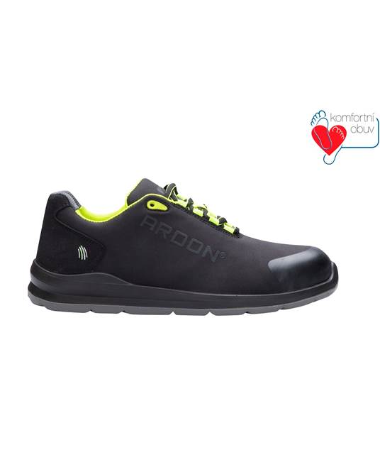 Bezpečnostní obuv ARDON®SOFTEX S1P Barva: Černo-tyrkysová, Velikost: 42