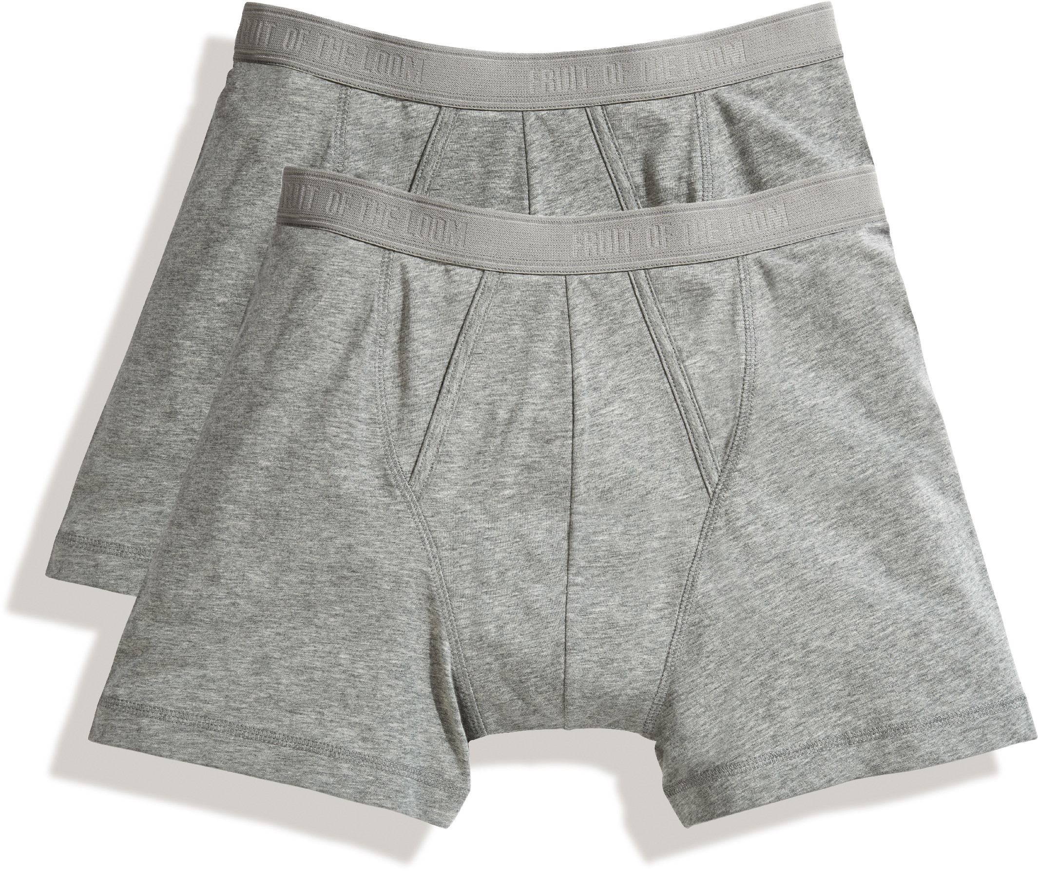 Pánské boxerky, balení po 2 ks Barva: light grey marl/light grey mar, Velikost: XL