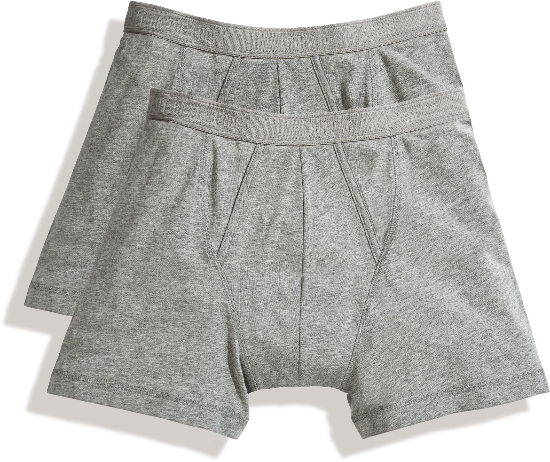 Pánské boxerky, balení po 2 ks Barva: light grey marl/light grey mar, Velikost: S