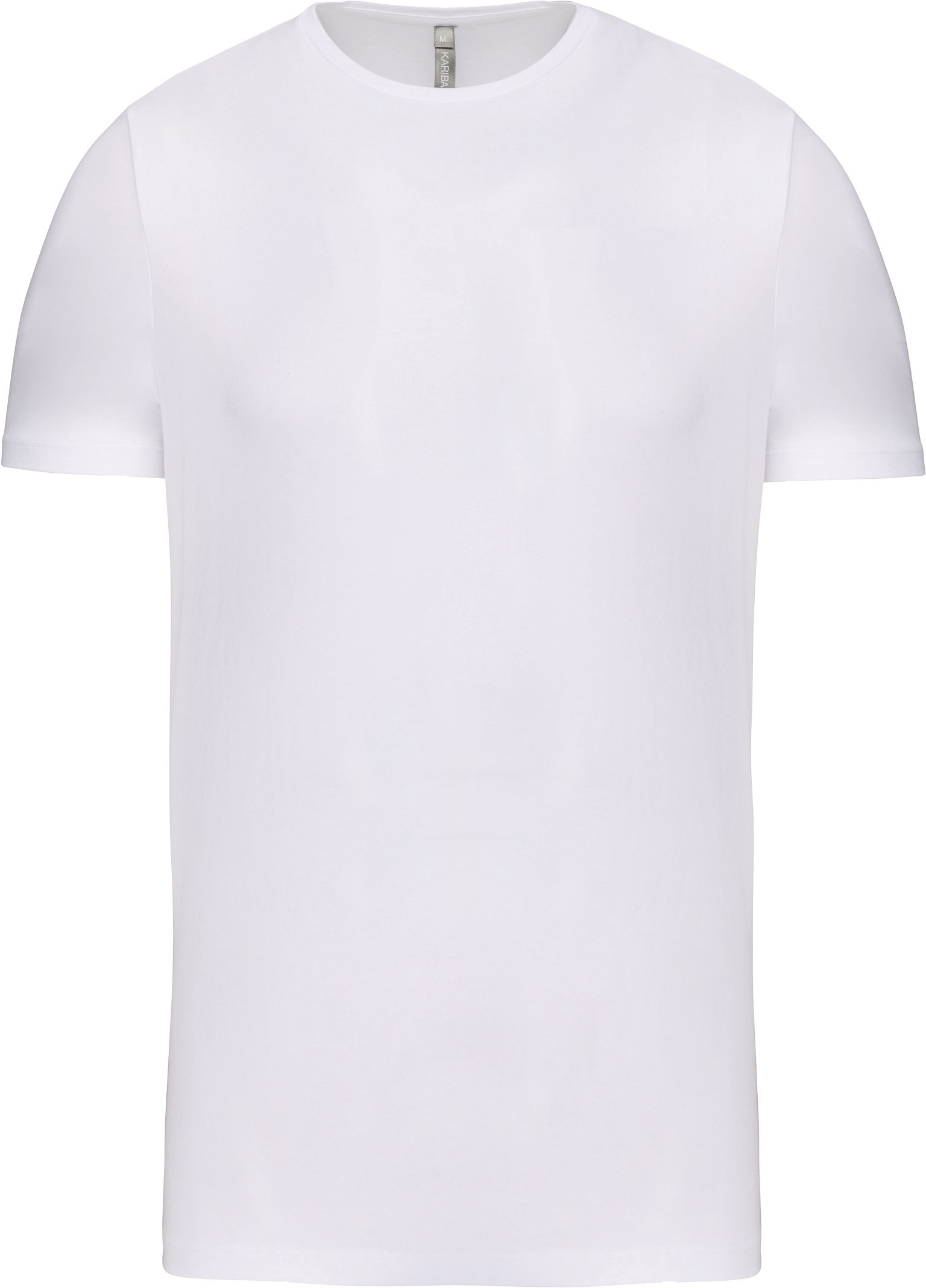 Pánské elastické tričko Barva: White, Velikost: S