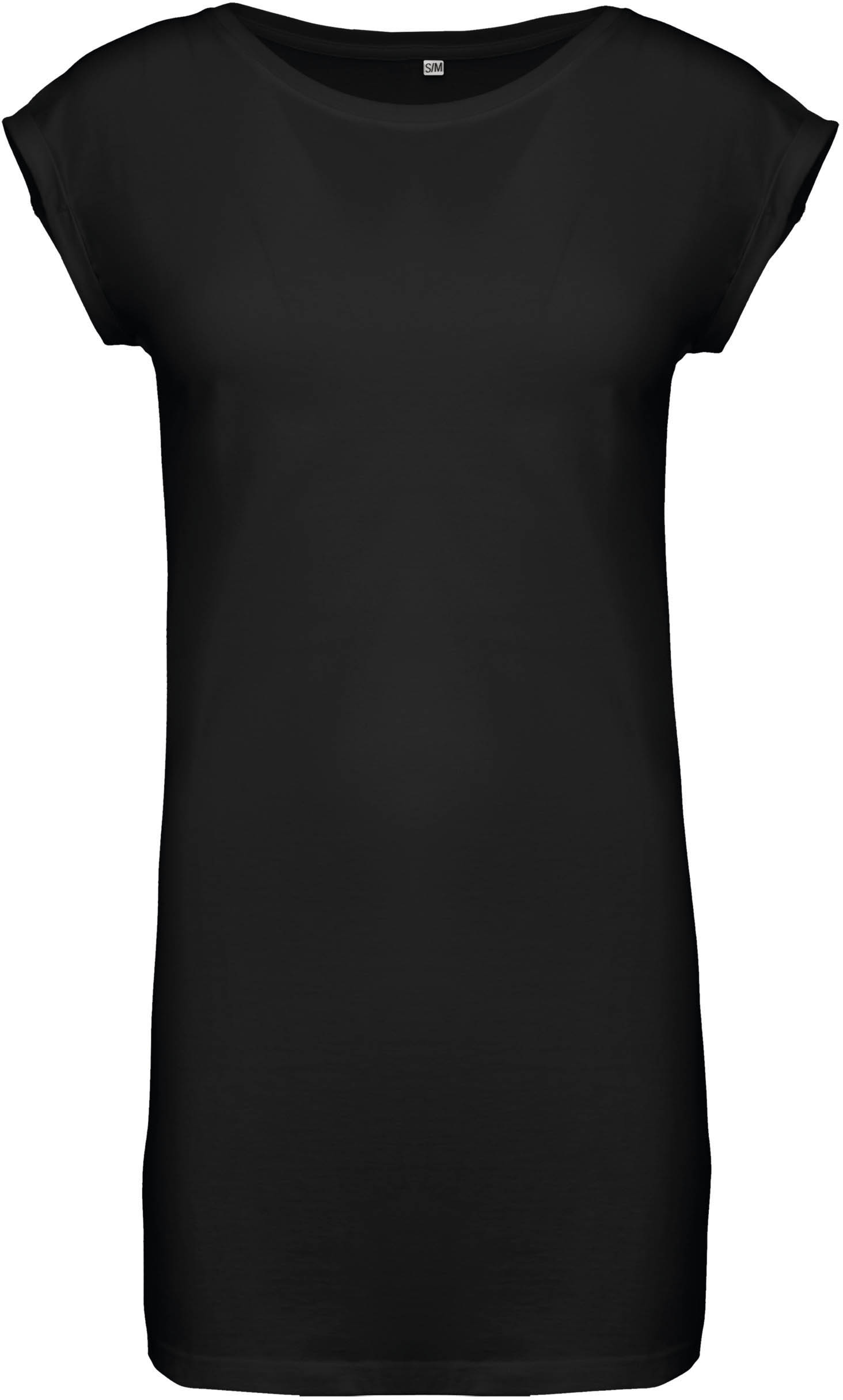 Tričkové šaty Barva: Black, Velikost: S/M