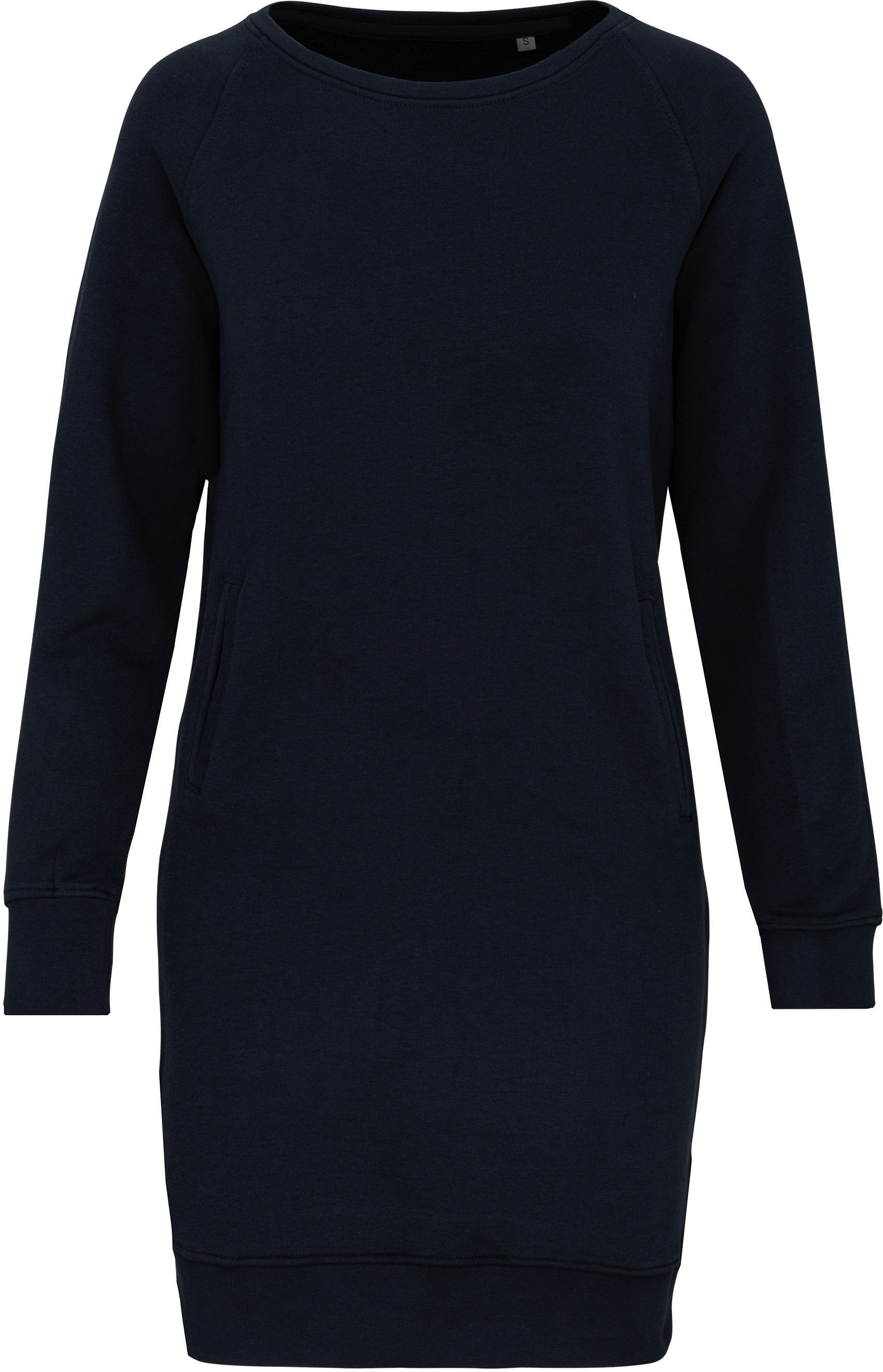 Organické teplákové šaty Barva: Navy, Velikost: XL