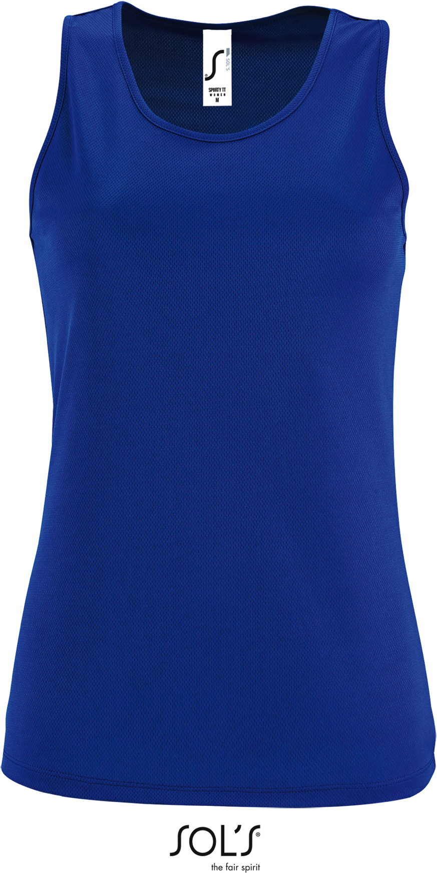 Dámské sportovní tílko Barva: Royal Blue, Velikost: XL