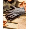 Máčené rukavice ARDON®NATURE TOUCH - s prodejní etiketou - melange hnědá (Velikost 07-SPE, Barva hnědé odstíny)