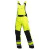 Reflexní kalhoty s laclem ARDON®SIGNA+ prodloužené žluto-černá - DOPRODEJ (Velikost S)