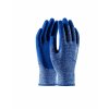 Máčené rukavice ARDON®NATURE TOUCH - s prodejní etiketou - melange modrá (Velikost 07-SPE, Barva modré odstíny)