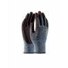 Máčené rukavice ARDON®NATURE TOUCH - s prodejní etiketou - melange hnědá (Velikost 07-SPE, Barva hnědé odstíny)