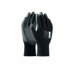Máčené rukavice ARDON®BUCK BLACK - maloobchodní balení 12 párů - černá (Velikost 09, Barva černá)