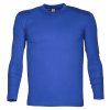 Tričko ARDON®CUBA s dlouhým rukávem středně modrá royal (Velikost S, Barva modré odstíny)