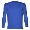 Tričko ARDON®CUBA s dlouhým rukávem středně modrá royal (Velikost S, Barva modré odstíny)