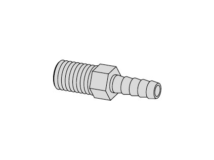 Hadic.šroub. 3/4 BSPT 5/8" - 16 mm
